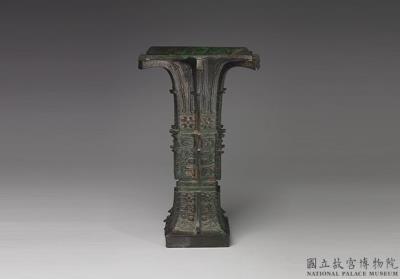 图片[2]-Square gu wine breaker with inscription “Ya chou”, late Shang dynasty, c. 12th-11th century BCE-China Archive